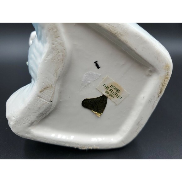 Nancy Pew Giftswears Co. Planter Vintage Anthropomorphic Bear Flower Pot - Picture 8 of 9